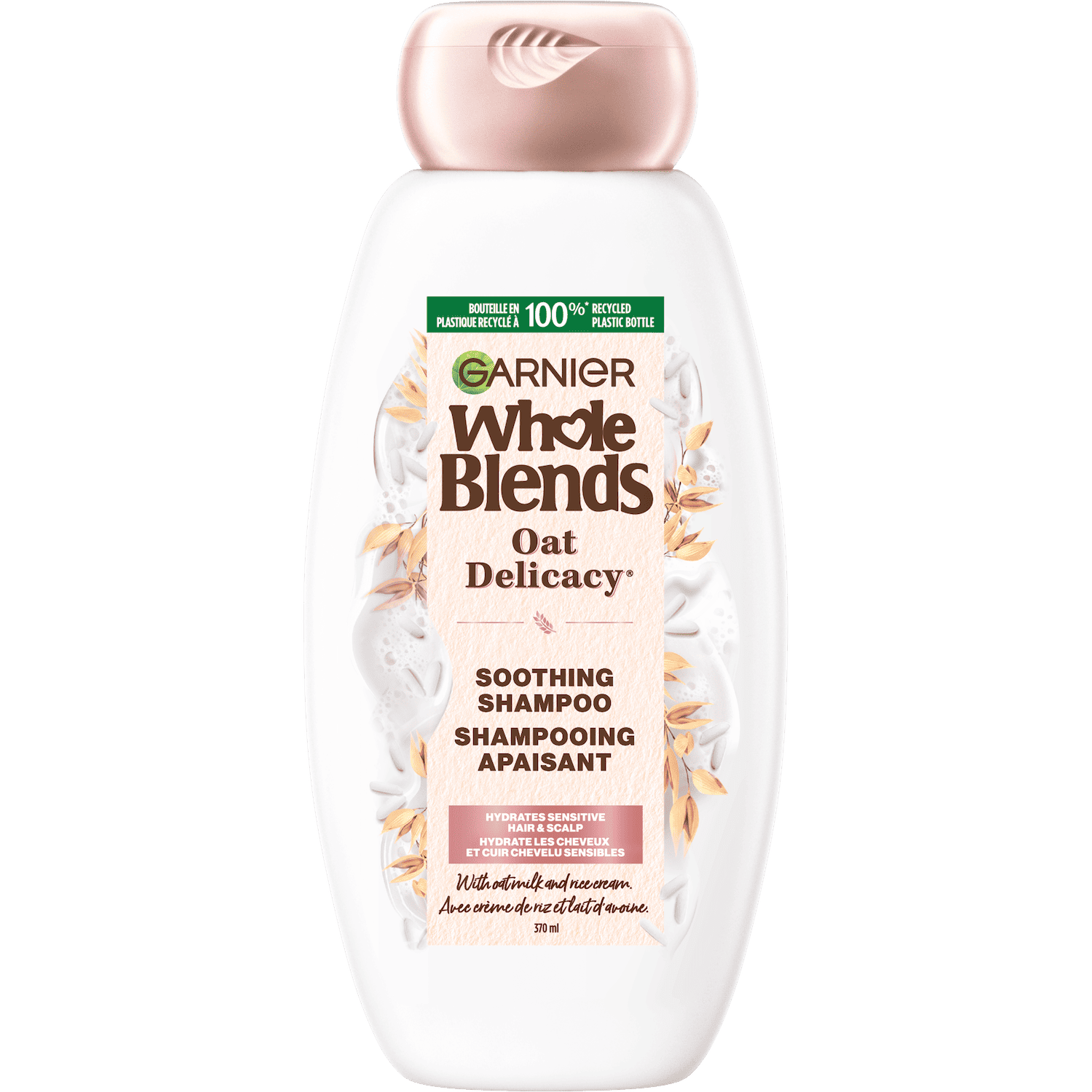 GAR 3D PKG WB OAT DELICACY SHAMP FRONT 370ML 603084543311